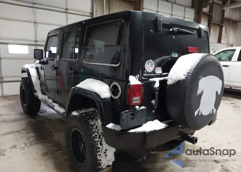 2012 Jeep Wrangler Unlimited Sahara из США, поврежденный, VIN 1C4HJWEG9CL100111